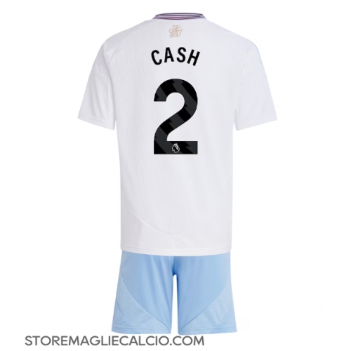 Aston Villa Matty Cash #2 Maglia Gara Trasferta Repliche 2024-25 Bambino Maniche Corte Aston Villa Matty Cash #2 Maglia Gara Trasferta Repliche 2024-25 Bambino Maniche Corte